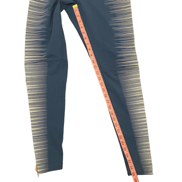 NIKE Flash Reflective Running Leggings Teal Large - Picture 7 of 7